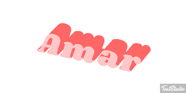 Amar Text effect