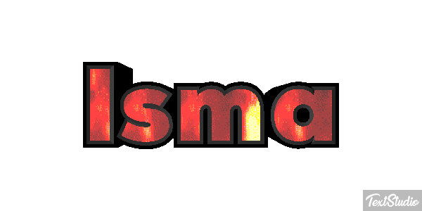 Isma Texteffekt