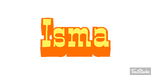 Isma Texteffekt