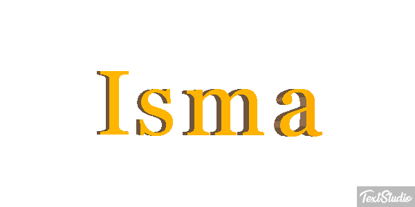 Isma Texteffekt