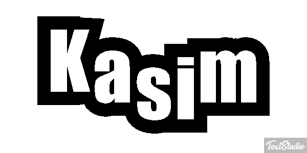 Kasım Efecto de texto