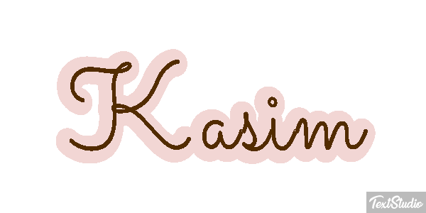 Kasım Efecto de texto