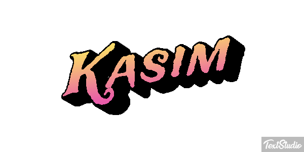 Kasım Efecto de texto