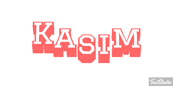Kasım Efecto de texto