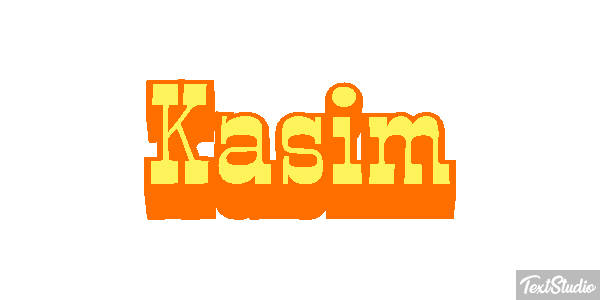 Kasım Efecto de texto