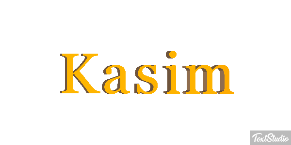 Kasım Efecto de texto