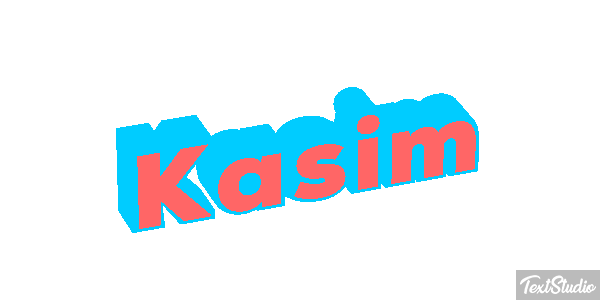 Kasım Efecto de texto