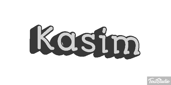 Kasım Efecto de texto