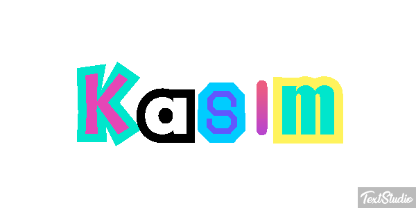 Kasım Efecto de texto