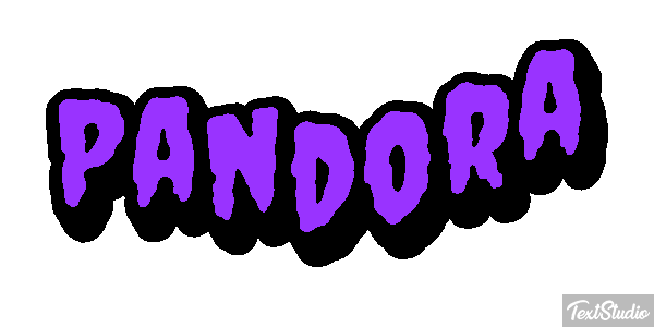 Pandora Text effect