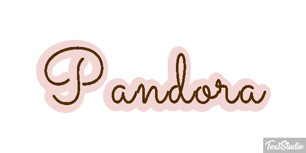 Pandora Text effect