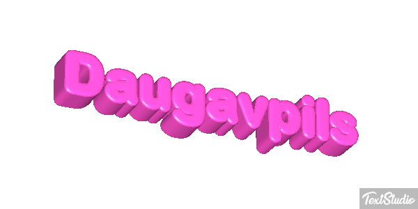 Daugavpils テキスト効果