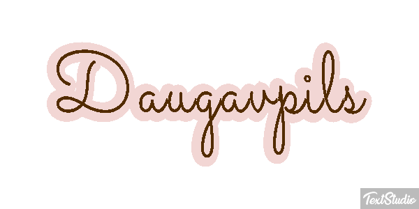 Daugavpils テキスト効果
