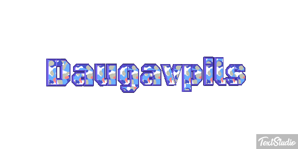 Daugavpils テキスト効果