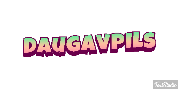 Daugavpils テキスト効果