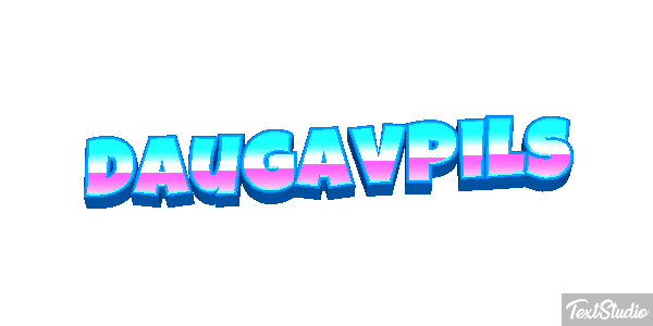 Daugavpils テキスト効果