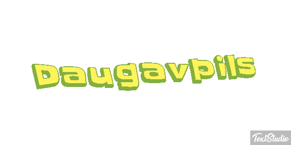 Daugavpils テキスト効果