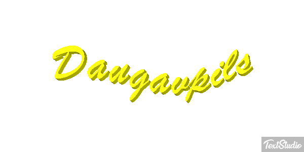Daugavpils テキスト効果