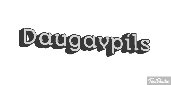 Daugavpils テキスト効果