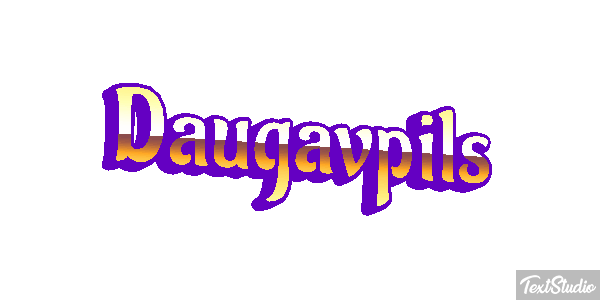 Daugavpils テキスト効果