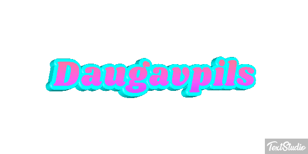 Daugavpils テキスト効果