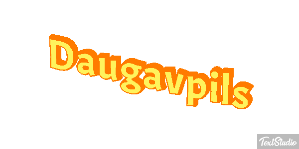 Daugavpils テキスト効果