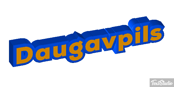 Daugavpils テキスト効果
