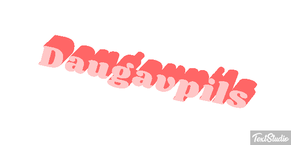 Daugavpils テキスト効果