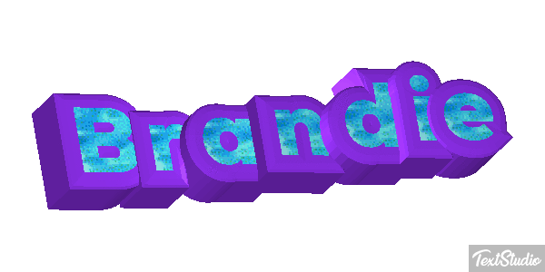 Brandie Text effect