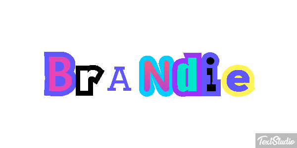 Brandie Text effect