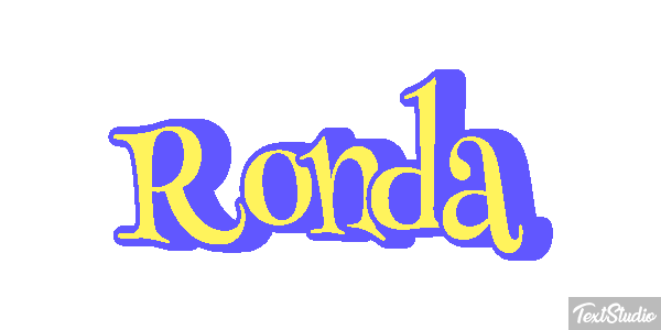 Ronda Effet de texte