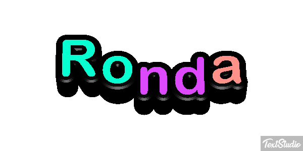 Ronda Effet de texte