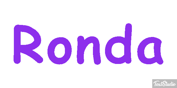 Ronda Effet de texte