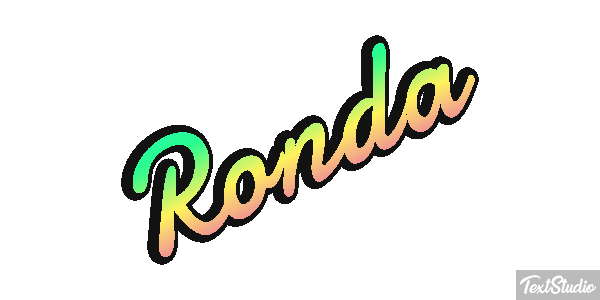 Ronda Effet de texte