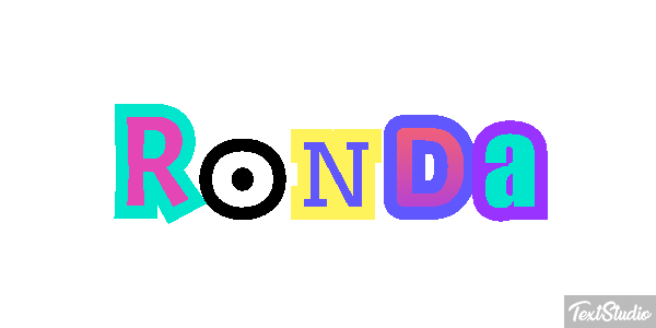 Ronda Effet de texte