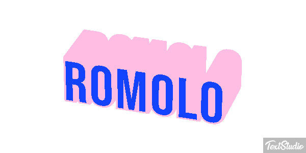 Romolo Efecto de texto