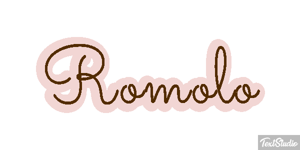Romolo Efecto de texto