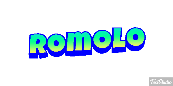 Romolo Efecto de texto