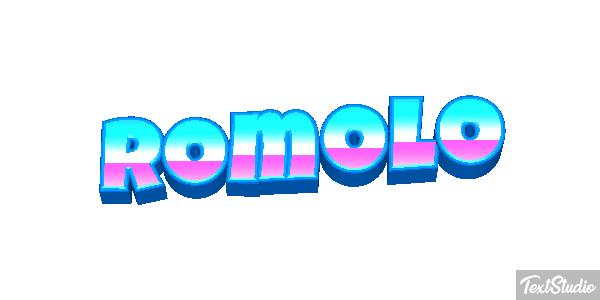 Romolo Efecto de texto