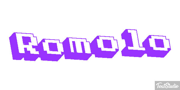Romolo Efecto de texto