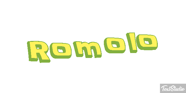 Romolo Efecto de texto