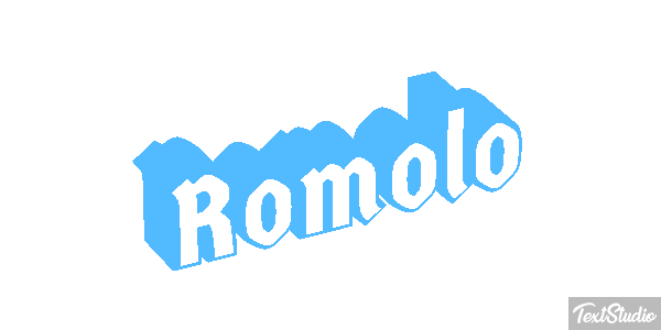 Romolo Efecto de texto