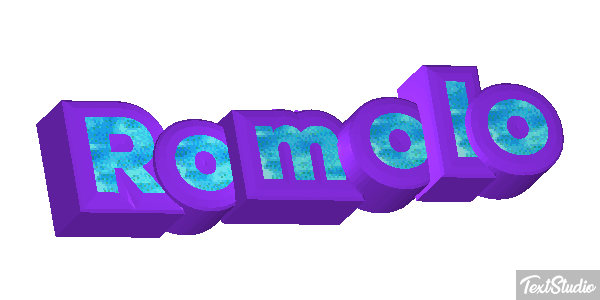 Romolo Efecto de texto
