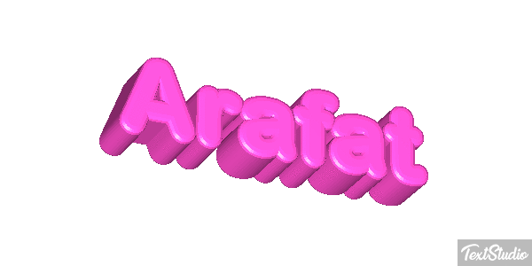 Arafat Text effect
