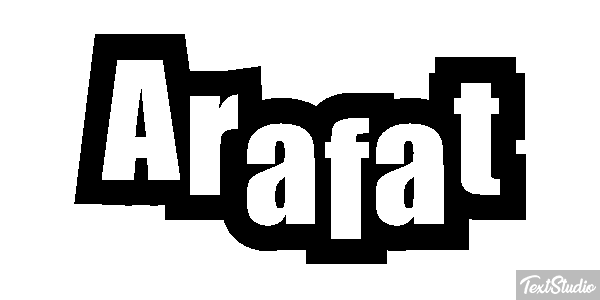 Arafat Text effect
