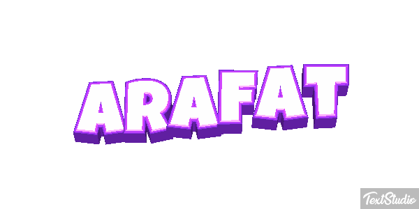 Arafat Text effect