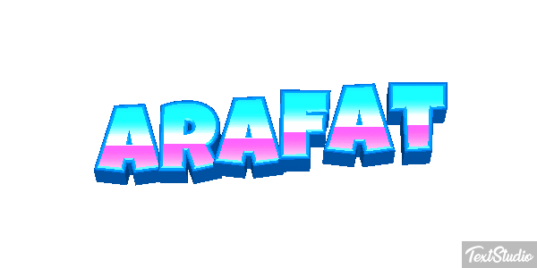 Arafat Text effect