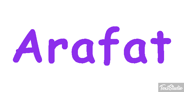 Arafat Text effect