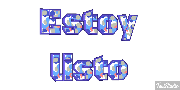 Estoy listo Efecto de texto