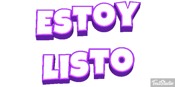 Estoy listo Efecto de texto